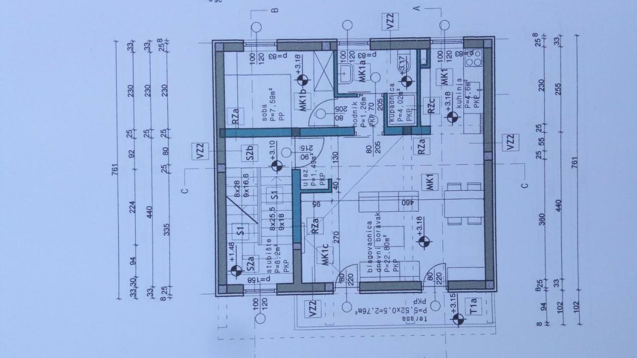 Apartmani Filip Zadar Diklo Bagian luar foto
