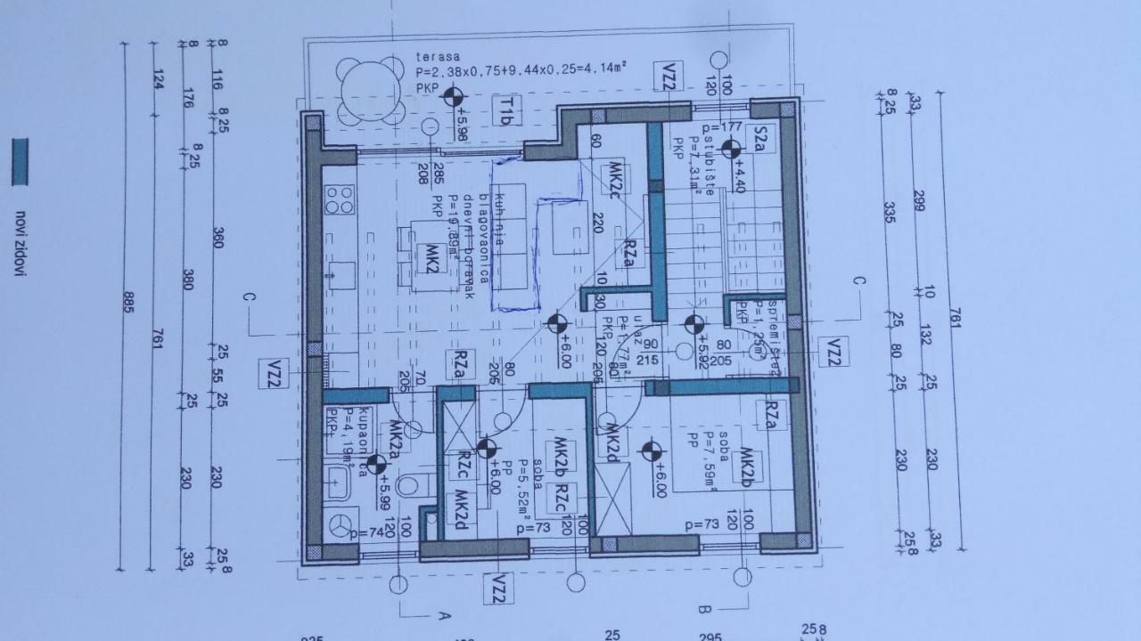 Apartmani Filip Zadar Diklo Bagian luar foto